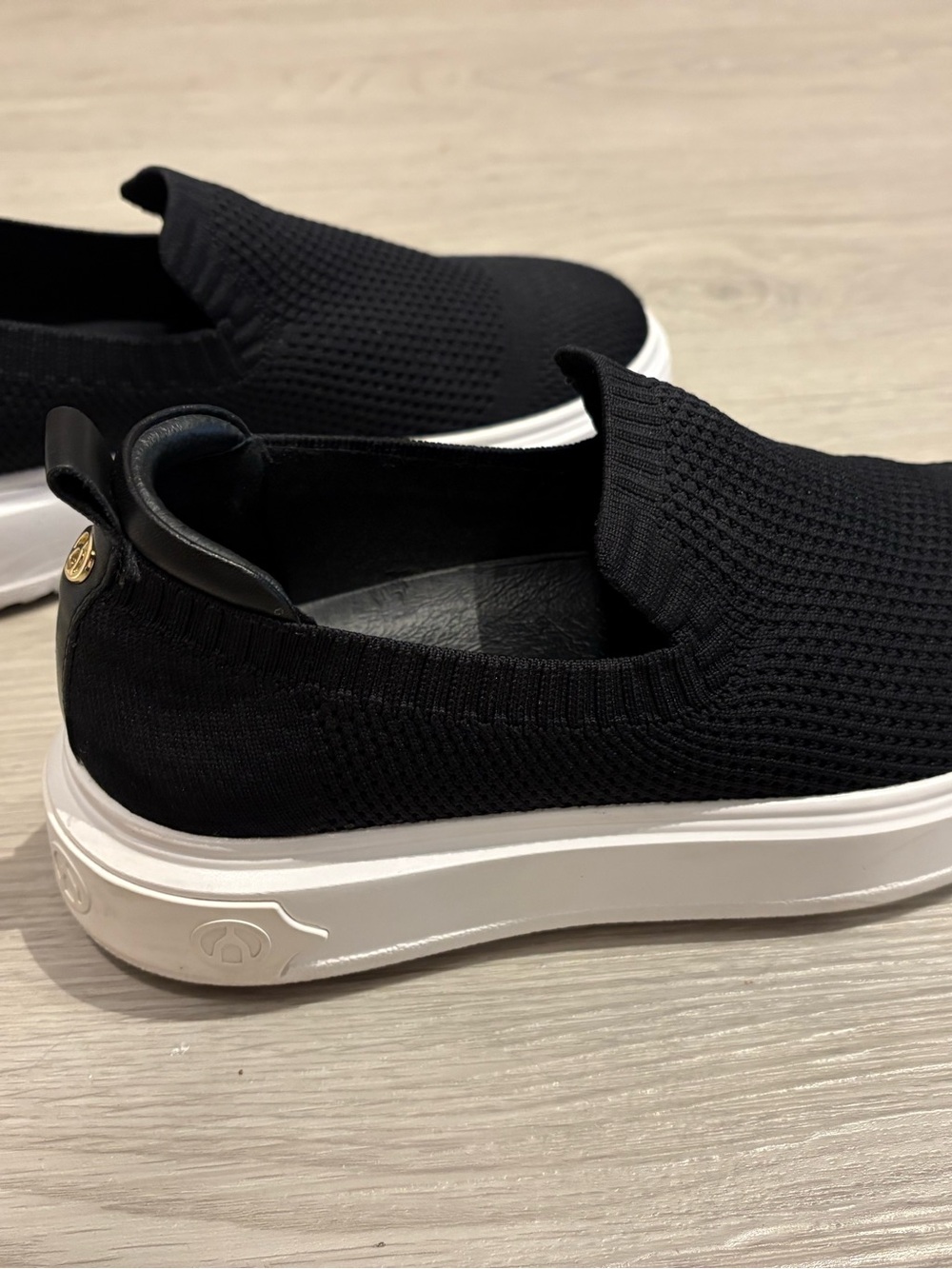 Slip-On Wishbone Sneakers - Black